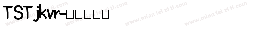 TST jkvr字体转换